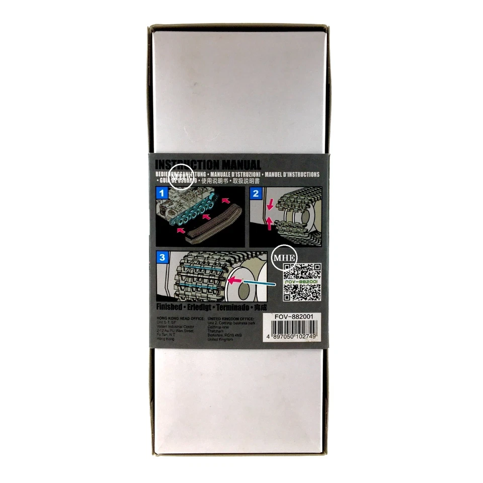 1:32 Metal Waltersons Forces of Valor WWII German Tiger Tank Track Upgrade Kit - Image 3 of 3