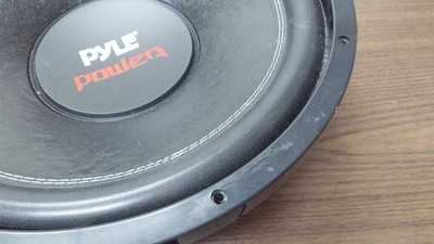 Pyle PLPW15D 15'' 2000 Watt 4-Ohm DVC Power Car Audio Subwoofer Sub Woofer - USED