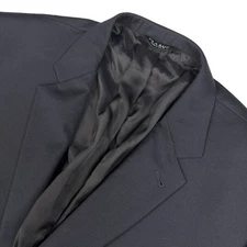 Jos A Bank Signature Collection Men’s 100% Wool 2-Button Blazer Black • 52R