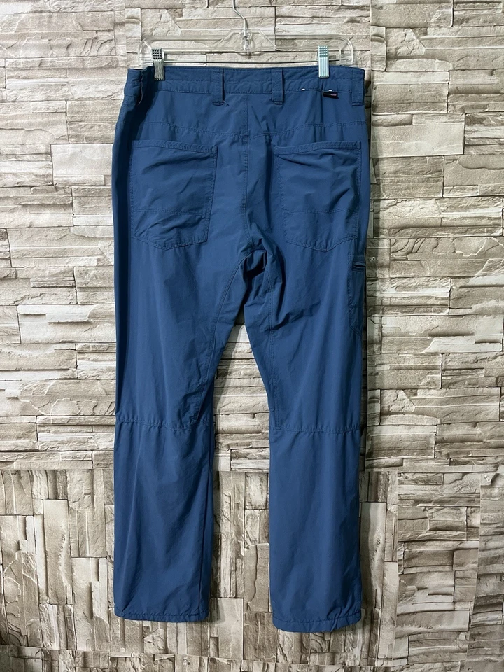 Pantalones cargo Patagonia azules para hombre talla 33 ligeros senderismo nailon ropa al aire libre Foto 2 de 4