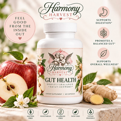 Gut Health Supplement Probiotic Apple Cider Vinegar Inulin Digestive 60 Cap