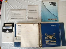 Vintage Buick GM Computerized Automotive Maintenance System Zone Handbook - 1986