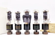 4 Tested Vintage Sylvania Made 6L6GA Vacuum Tubes............... 1 New Old Stock