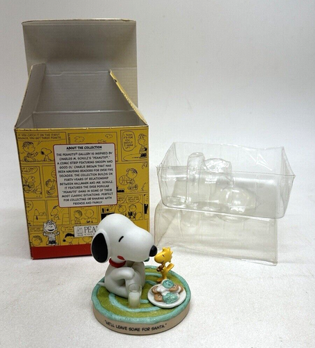 Peanuts Gallery Snoopy Woodstock COOKIES FOR SANTA? 2002 Hallmark QPC4083