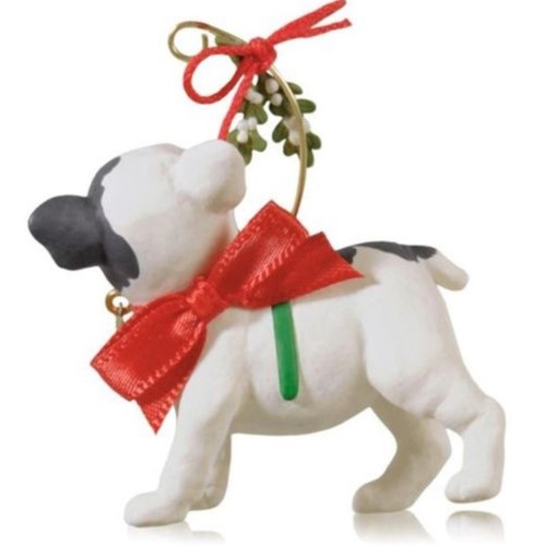 Hallmark - Puppy Love - Puppy with Mistletoe - 2014 - Keepsake Ornament - Picture 3 of 6