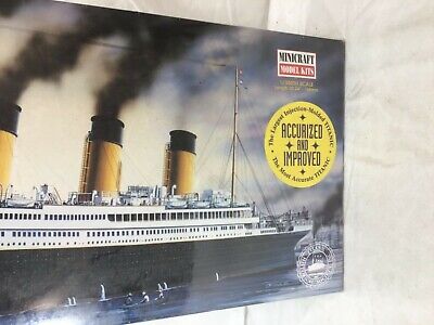 1998 Minicraft White Star Line R.M.S. Titanic Ship 1/350 1998 Minicraft White Star Line R.M.S. Titanic Ship 1/350