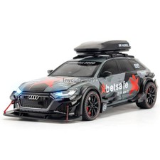 1/24 Audi RS6 Vagón Modelo Coche de Juguete Diecast Vehículo de Juguete Juguetes para Niños Regalos Gris
