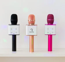 Royche Bluetooth Wireless Portable Karaoke Microphone BTS-30KM+Mirror Ball