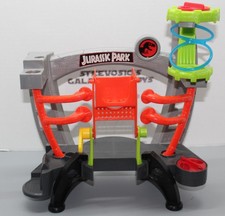 imaginext jurassic world research lab playset