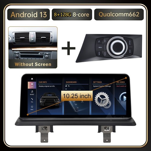 Radio de coche para BMW E81 E82 E87 E88 Android 13 Carplay Display GPS Navi + Idrive - Imagen 8 de 11