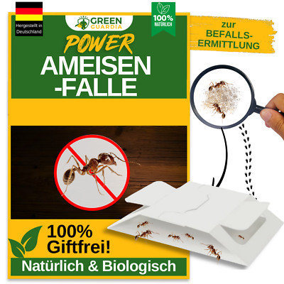 3 bis 15x Fallen - Ameisen Falle, Ameisen bekämpfen, Bio Mittel gegen Ameisen