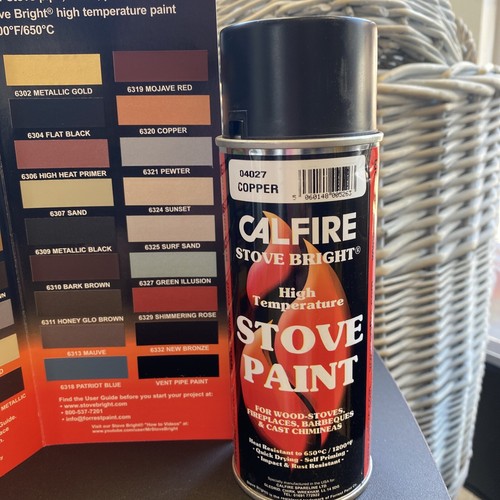 Calfire Stove Bright Heat Resistant Stove Paint Copper eBay