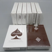 MADISON Ellusionist Playing Card decks NEW/SEALED brown ROUNDERS