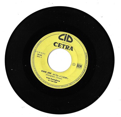 45T 2 Titel FRED BUSAGLIONE GUARD CHE LUNA CID SERIE CITRA 250549
