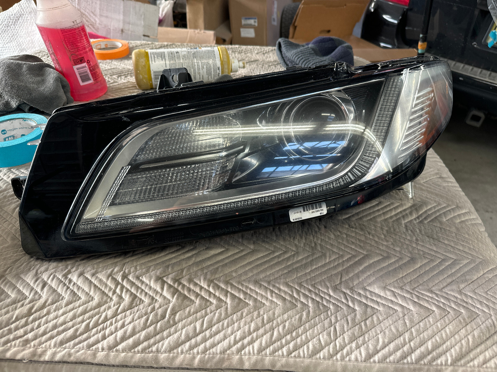 2017 LINCOLN CONTINENTAL LEFT DRIVERS SIDE HEADLAMP HID HEADLIGHT 18 19 ...