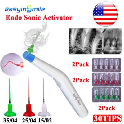 Dental Endo Sonic Activator Endodontic Irrigation Carry Drug to Root 60 Tip Free