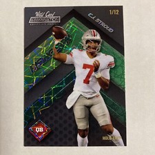 Wild Card Alumination Rising Son Holo Lux C J Stroud 2021 novato 1/12 CA