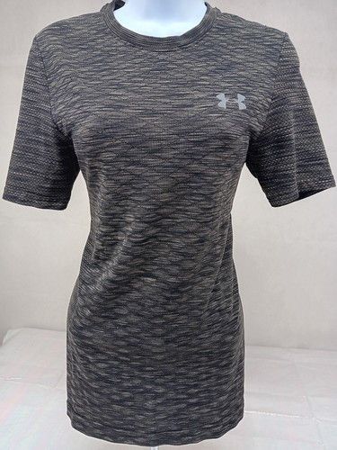 Camiseta Under Armour The Vanish Mujer Pequeña Manga Corta Gris Cuello Redondo Camiseta - Imagen 2 de 12