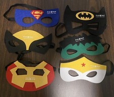 6 Brand New Superheroes Eye Masks For Kids