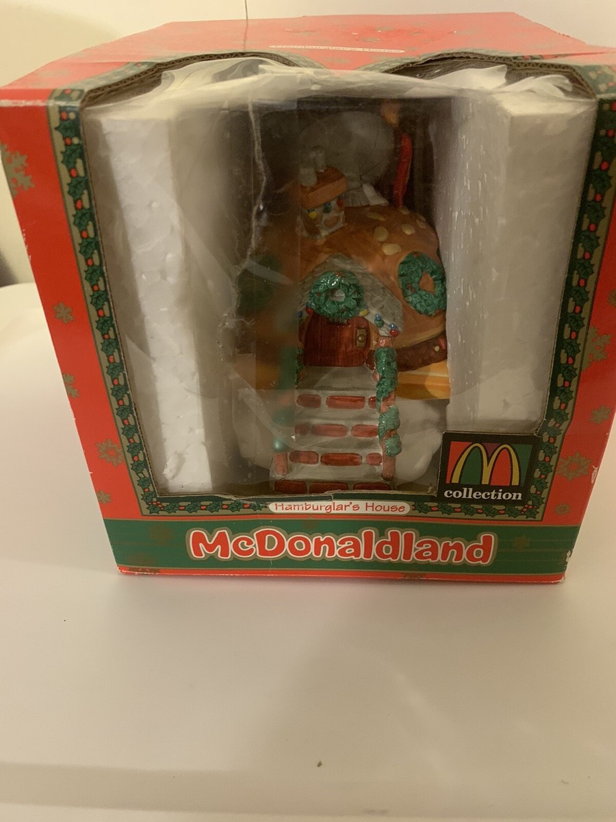 McDonaldland Christmas Village Collection Hamburglars House