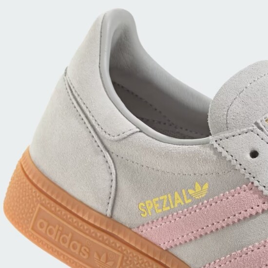 海外限定 ◆ adidas Handball Spezial ◆ グレー × ピンク◆ adidas Handball Spezial Shoes - Pink | Free Shipping with