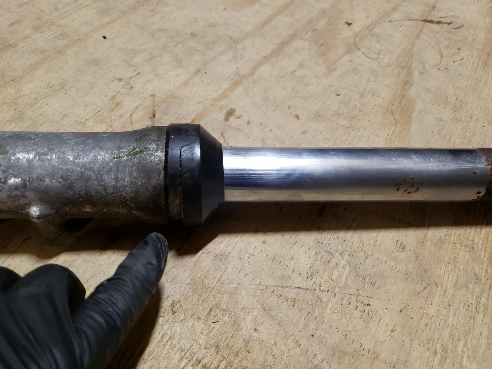 SOHC HONDA CB750 original FORKS 35MM CB 750 LEFT FORK suspension tube