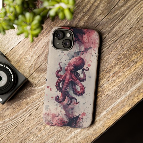 Purple Octopus Cephalopod Phone Case for iPhone, Samsung Galaxy, Pixel - 第 16/175 張圖片