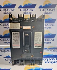HYUNDAI ELECTRICAL HL-100E CIRCUIT BREAKER 440VAC 75KA 50A 3P SHUNT TRIP TESTED
