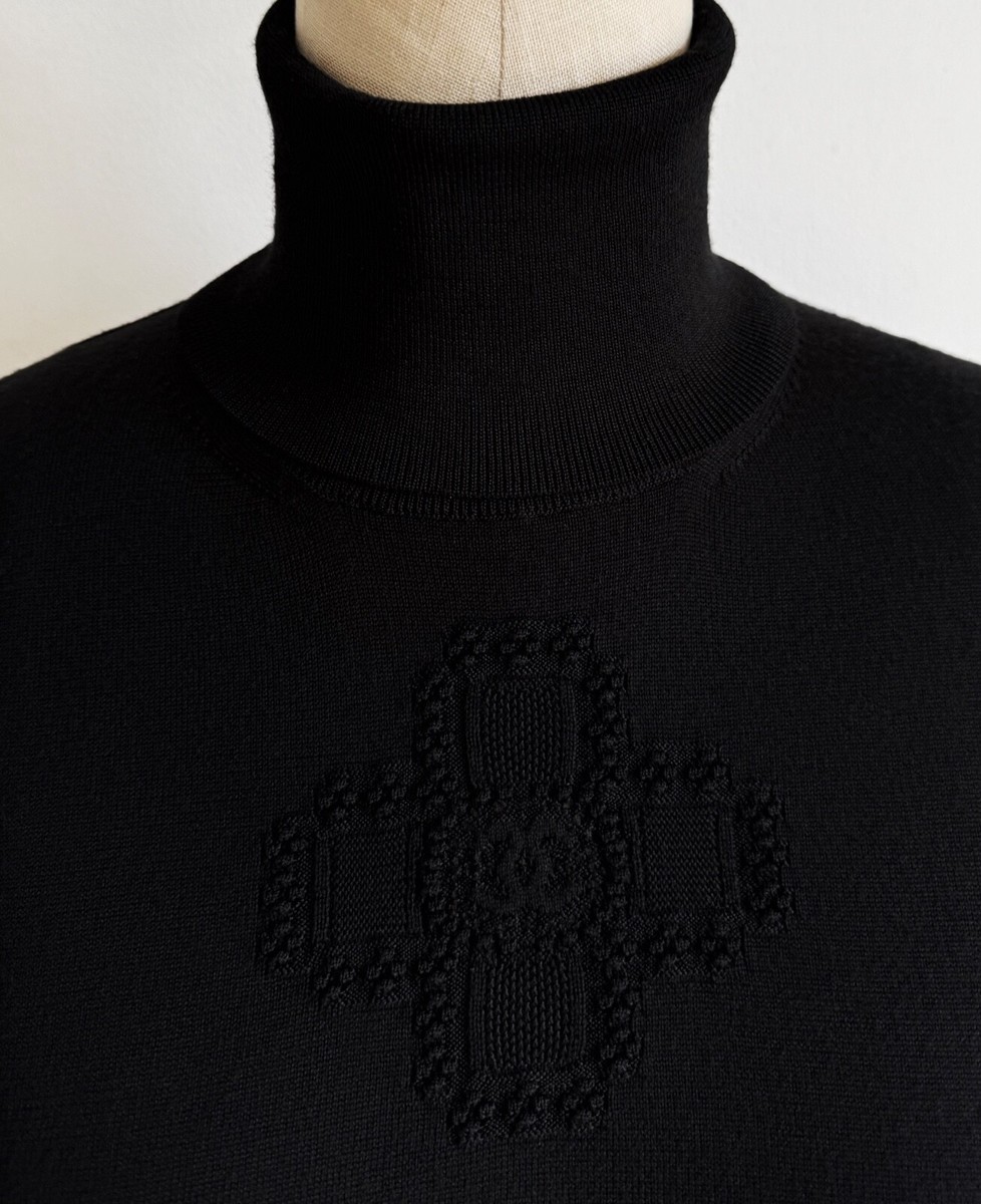 関税送料込み/ギフトに【CHANEL】ロゴ メガネ CH2208B ブラック 20A CHANEL BLACK GOLD CC LOGO EMBROIDERY TURTLENECK PULLOVER