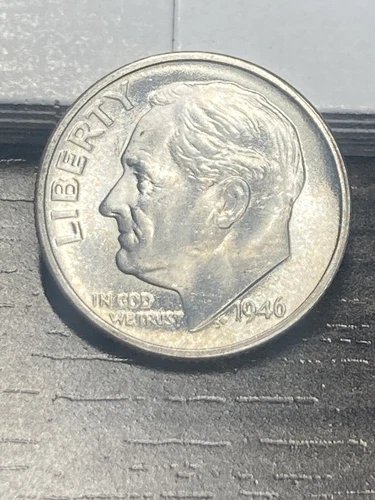 1946 S Roosevelt Dime - BU - As Shown! (#0962)