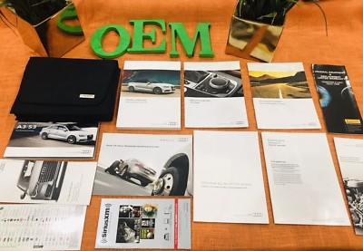   2015 AUDI A3 OWNERS MANUAL + MMI RADIO AUDIO BK CABRIOLET CONVERTIBLE (FULL)