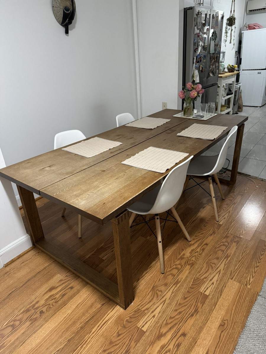 Dinner Table for 8, MÖRBYLÅNGA Table, oak veneer brown Dinner Table for 8, MÖRBYLÅNGA Table, oak veneer brown