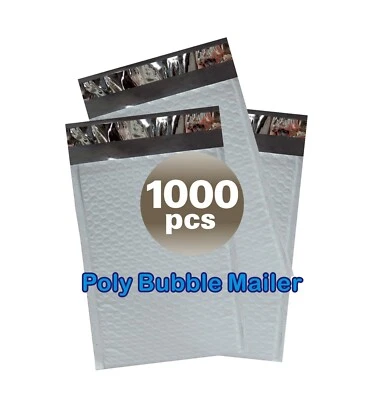Yens® 1000 #0000 4 X 6 Poly Bubble Mailers Padded Envelopes #0000Minus
