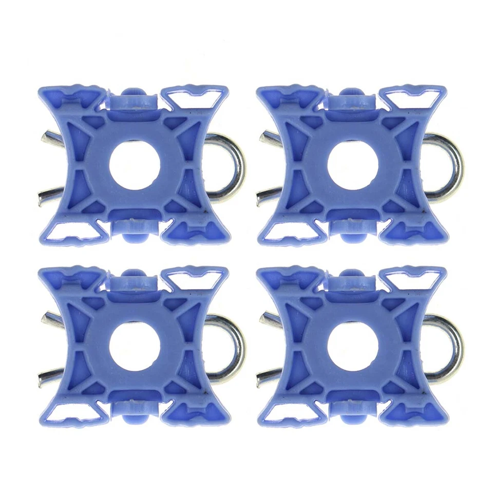 Front LH RH Pair Window Regulator Sliding Pivot Clip For Volvo S60 S80 V70 740 - Image 4 of 4