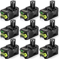 18V 8.0AH Lithium-ion High Capacity Battery Lots For Ryobi One Plus 18 Volt P108