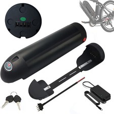 36V 10Ah Bottle Lithium Battery Pack 4 pins kit for Electric Bicycle 250W-500W