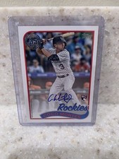 2024 Topps Series 1 COCO MONTES ROOKIE AUTO 1989 Rookie Autograph