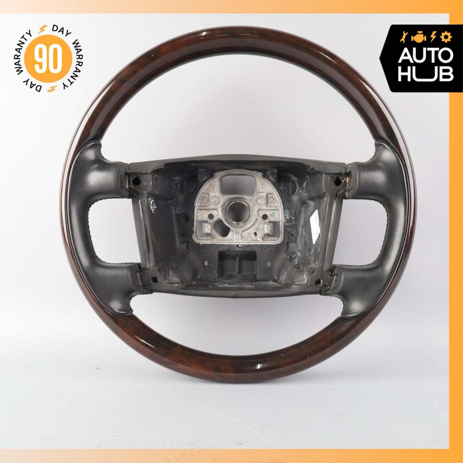 03-10 Bentley Continental GTC GT Flying Spur Driver Steering Wheel Wood OEM 52k