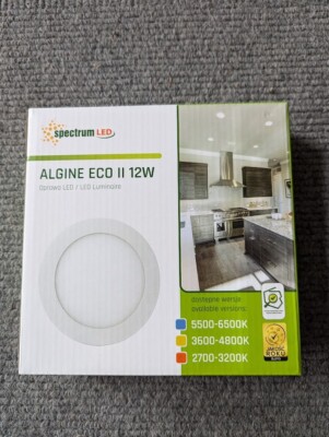 Spektrum LED ALGINE ECO11 12W weiß rund