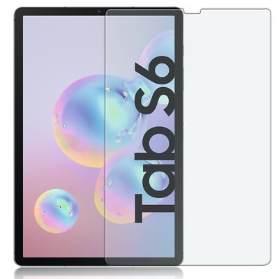 9H Hartglas Folie für Samsung Galaxy Tab S6 10.5 T860 Schutzglas Full-Cover