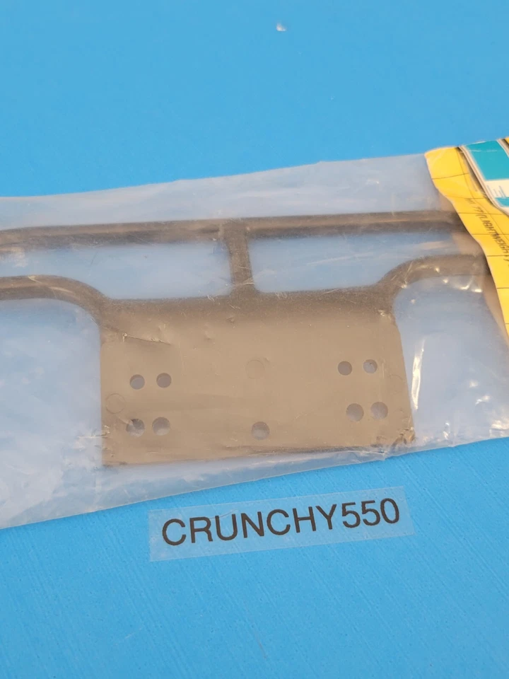 Tamiya SRB Front Bumper Rough Rider Proline No. 77 Black Nylon Bumper Vintage RC - Image 3 of 3
