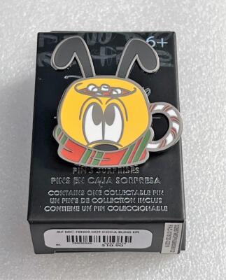 Disney Loungefly Mickey & Friends Pluto Hot Cocoa Mug Blind Box Mystery Pin