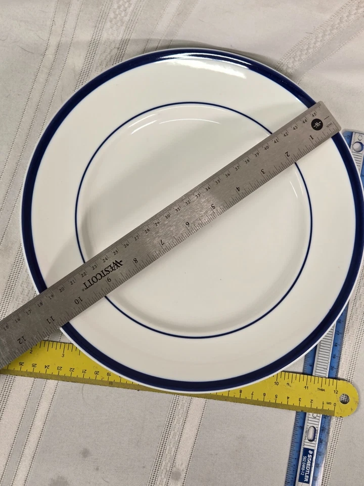 Plato de cena Williams-Sonoma Brasserie azul JAPÓN 11" Foto 2 de 3