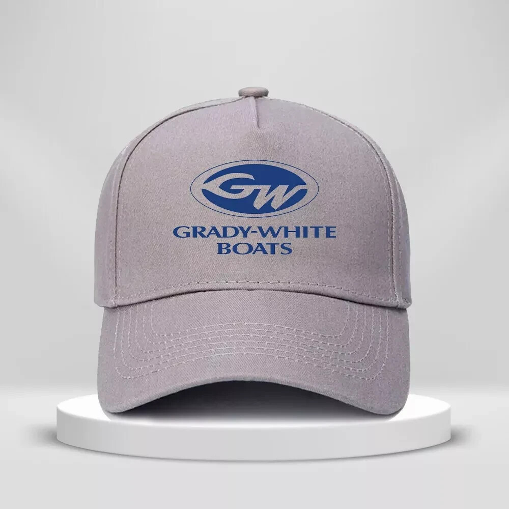 Grady White Boats 5-Panel Fishing Logo Baseball Cap One Size