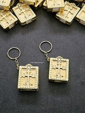 24 Mini Bible Keychain Party Favors Communion Biblia Llavero Recuerdos Comunion