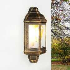 Lampada da esterno parete marittima rame antico IP44 cortile giardino nave lampada LIVORNO