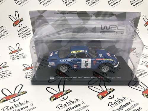 Voiture Miniature Alpine A110 1800 Therier Jaubert - Rallye Du Portugal - Échelle 1/24 - Occasion En Boîte