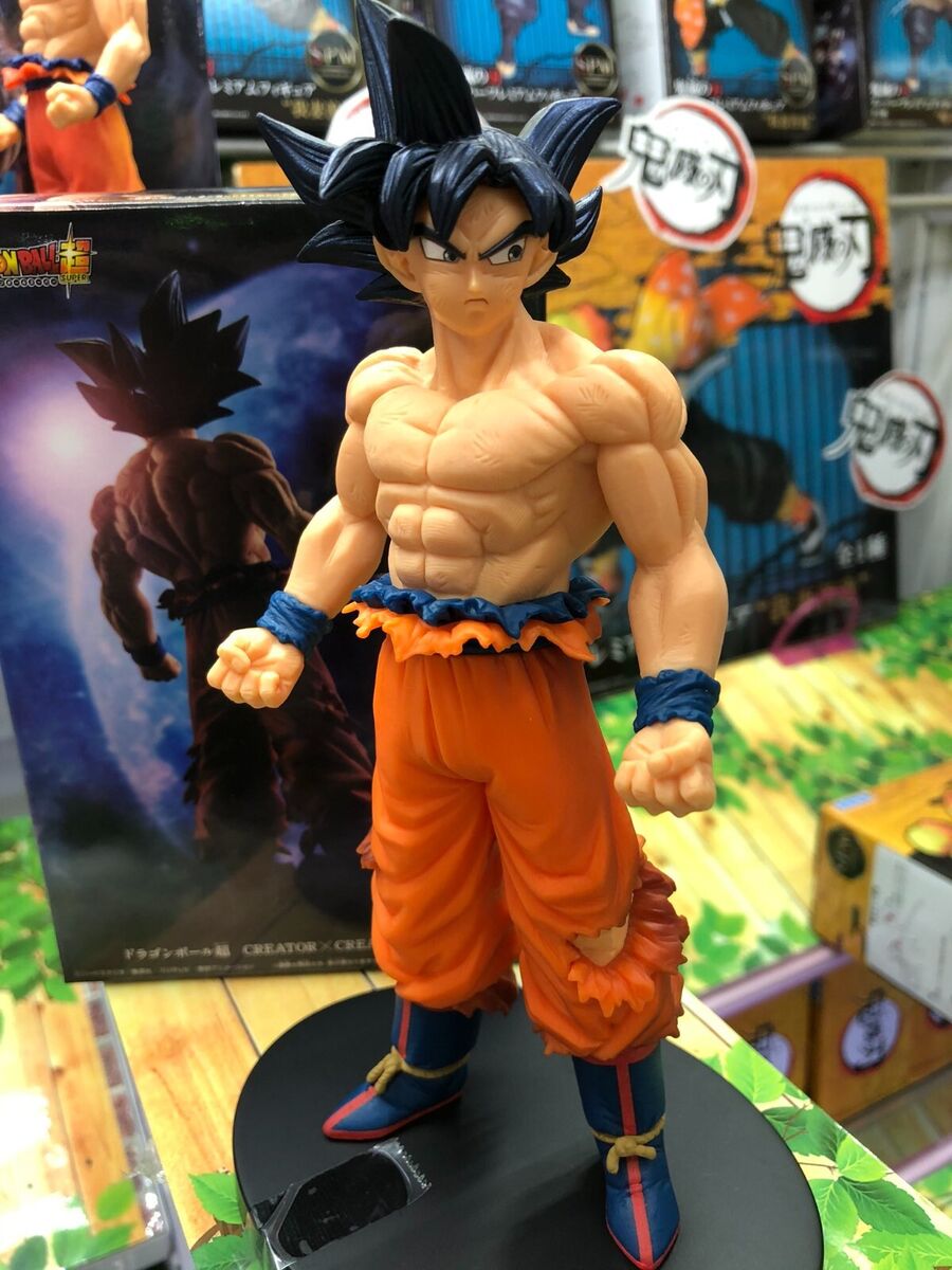 Action Fig DBZ Super Goku Instinto Superior Incompleto Creator x Creator  ver. A :: Shopping Popular Cuiabá