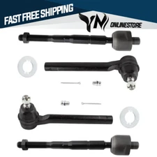 4Qty Kit Steering Inner Outer Tie Rod End LH RH for 05-10 Honda Odyssey ES800224