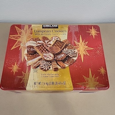 Kirkland Signature European Cookies with Belgian Chocolate 49.4 oz 